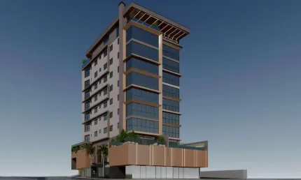 Cobertura com 3 suítes e vista mar permanente em balneário piçarras-sc