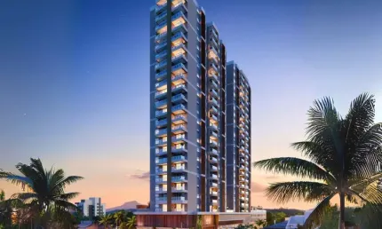 Apartamento com 3 dormitórios sendo 1 suíte a 200m do mar em balneário piçarras-sc