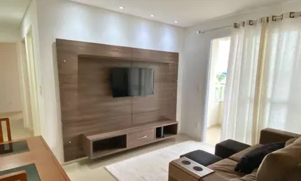 APARTAMENTO MOBILIADO COM 2 SUÍTES, 2 VAGAS DE GARAGEM NO SANTO ANTÔNIO