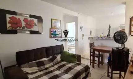 Apartamento 2/4 com moveis planejados, e espaço gourmet no bairro Brasil.