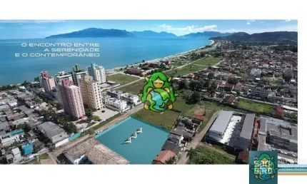 Lançamento à venda, Dois Dormitórios, Massaguaçu, Caraguatatuba, SP.
