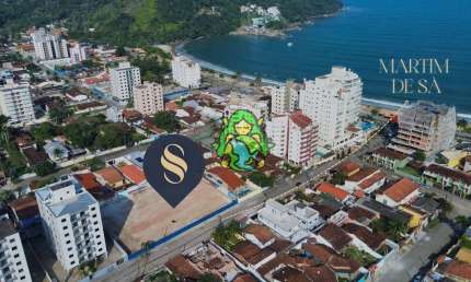 Lançamento à venda, com três dormiórios, Martim de Sá, Caraguatatuba, SP