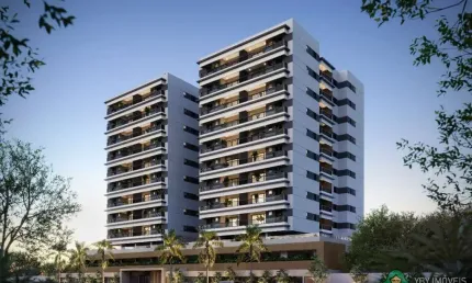 Lançamento à venda, apartamento com uma suíte, Martim de Sá, Caraguatatuba, SP