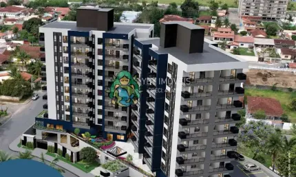 Apartamento com três suítes à venda, 350 metros da praia, Porto Novo, Caraguatatuba, SP.