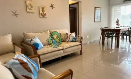 Apartamento Mobiliado com Piscina no Centro de Ubatuba