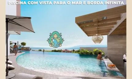 Última unidade. apartamento com duas suítes à venda, praia das palmeiras, caraguatatuba, sp.