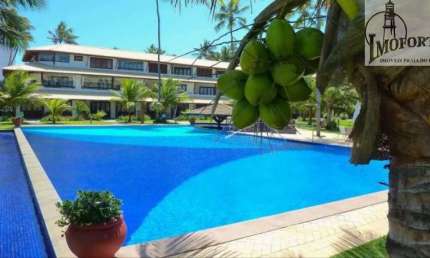 Duplex frente mar, no melhor condomínio da Praia do Forte