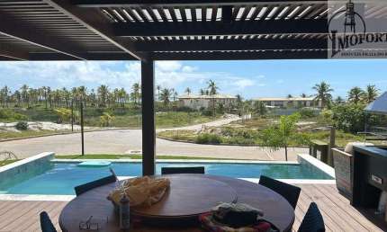 Linda Casa térrea, com vista para o mar e 4 Confortáveis Suítes no IMBASSAÍ PRIVILEGE !