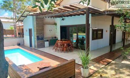 Casa em condomínio fechado com 3 quartos para alugar na Fazenda Praia Do Forte, 100, Açu da Torre, Mata de São João