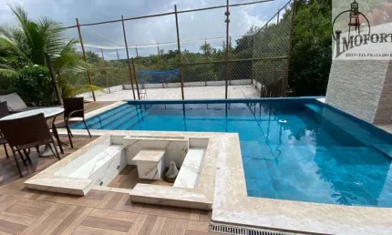 Casa em condomínio fechado com 4 quartos para alugar na Ilha Dos Pássaros, 100, Praia do Forte, Mata de São João