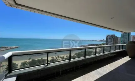 Lindo apartamento Beira Mar com 3 dormitórios para alugar, 277 m² por R$ 18.000/mês - Meireles - Fortaleza/CE