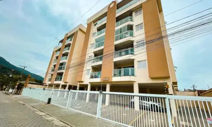 Lindo Apartamento Mobiliado à Venda – 2 Dormitórios (1 Suíte) – 74m² – Centro de Ubatuba/SP