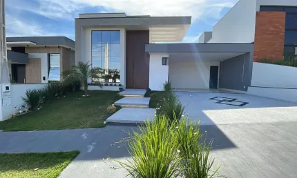 Casa Térrea com 3 suítes piscina em Condomínio Residencial Milano Indaiatuba/Sp