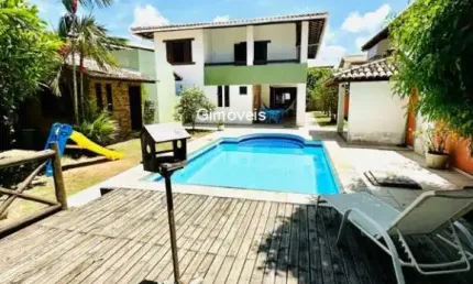 Casa com 4 quartos à venda na 1ª Travessa Praia de Icaraí, 20, Vilas do Atlantico, Lauro de Freitas, 280 m2 por R$ 1.500.000
