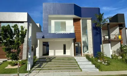 Casa em condomínio fechado com 3 quartos à venda na Avenida Vinte e Oito de Setembro, S/n, Alphaville (Abrantes), Camaçari, 280 m2 por R$ 1.300.000