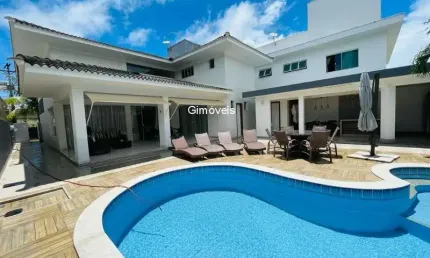Casa em condomínio fechado com 4 quartos à venda na Rua Priscila B Dutra, Buraquinho, Lauro de Freitas, 290 m2 por R$ 2.100.000