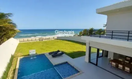 Casa em condomínio fechado com 6 quartos à venda na estrada do coco km 36, barra do jacuípe, camaçari, 413 m2 por r$ 4.990.000
