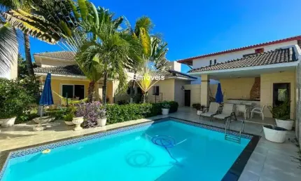 Casa com 6 quartos à venda na rua praia do sossego, vilas do atlantico, lauro de freitas, 328 m2 por r$ 1.696.000
