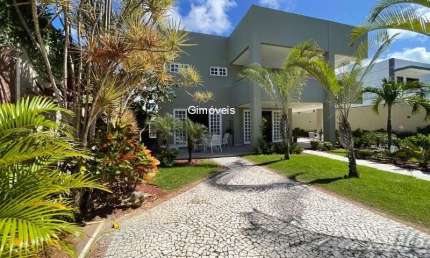 Casa em condomínio fechado com 4 quartos à venda na Rodovia BA-099 - Estrada do Côco, Praia de Busca Vida, Camaçari, 480 m2 por R$ 2.600.000