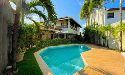 Casa com 5 quartos à venda na Alameda Praia de Pitangueira, Vilas do Atlantico, Lauro de Freitas, 441 m2 por R$ 1.790.000