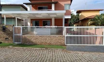 Casa em condomínio fechado com 4 quartos à venda na Avenida Brigadeiro Alberto Costa Matos, Pitangueiras, Lauro de Freitas, 243 m2 por R$ 1.300.000