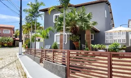 Casa em condomínio fechado com 4 quartos à venda na Avenida Praia de Itamaraca, Vilas do Atlantico, Lauro de Freitas, 155 m2 por R$ 1.100.000