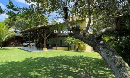 Casa em condomínio fechado com 4 quartos para alugar na Rodovia BA-099 - Estrada do Côco, Praia de Busca Vida, Camaçari, 220 m2 por R$ 12.000