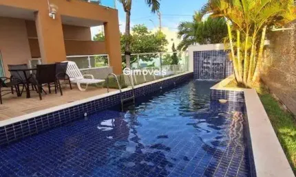 Casa em condomínio fechado com 4 quartos para alugar na Rua Caraíva, Abrantes, Camaçari, 281 m2 por R$ 14.000