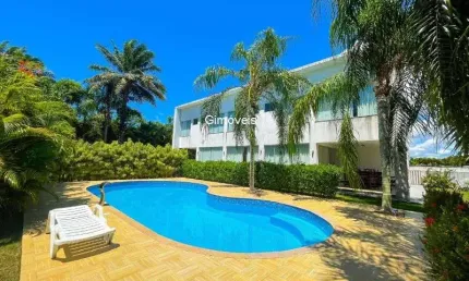 Casa em condomínio fechado com 8 quartos à venda na rodovia ba-099 - estrada do côco km 08, praia de busca vida, camaçari, 550 m2 por r$ 2.200.000