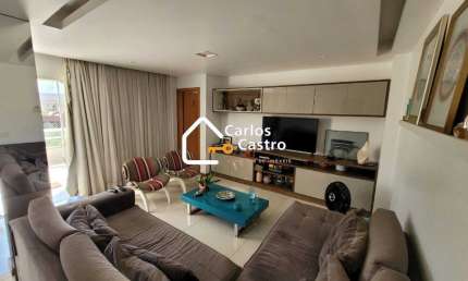 Linda cobertura com 220m² 4 quartos, 2 suítes, varanda gourmet com linda vista, 3 vagas na garagem.