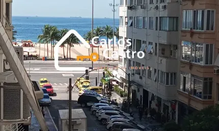 Na quadra da praia, amplo apto 3 quartos, 1 suíte, 90 M², sol da manhã, vista lateral para a praia.