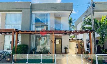 Casa em condomínio fechado com 4 quartos para alugar na Rua Lagoa Clara, Boa União, Camaçari