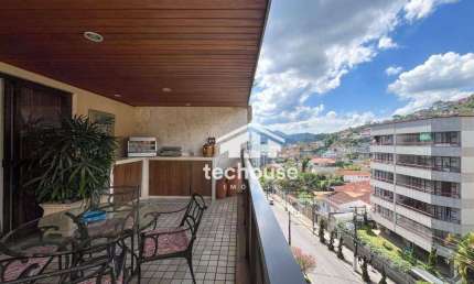 Apartamento com 4 dormitórios à venda, 210 m² por R$ 1.200.000,00 - Várzea - Teresópolis/RJ