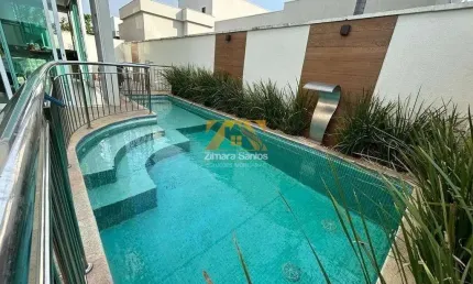 Sobrado Alto Padrão com 4 suítes - 416 m² - 1605 sul - Residencial Mirante do Lago - Próximo á Faculdade ULBRA - Palmas/TO