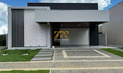 Casa Alto Padrão com 3 Suítes - 252 m² no Condomínio Mirante do Lago - Próxima á ULBRA - Palmas/TO