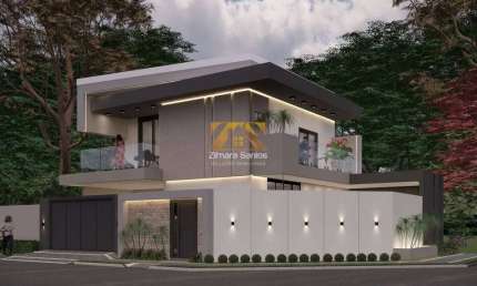 Sobrado Alto Padrão, com 4 suítes, 200 m² - 505 sul (Arso 52) - Palmas/TO