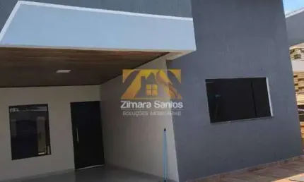 Casa 3/4, sendo 1 suíte, 108 m² - Arne 81 - Palmas/TO