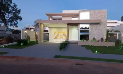 Casa Alto Padrão com 3 suítes - 240 m² - Caribe Residence e Resort - Palmas/TO