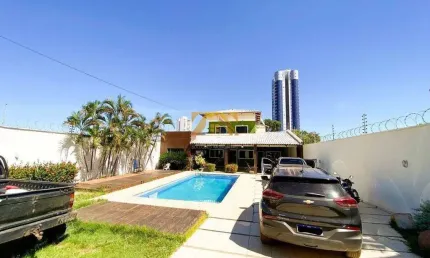 Sobrado alto padrão, com 5 suítes, 540 m² - 105 norte (arno 12) - palmas/to