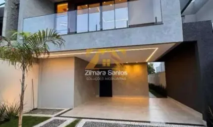 Sobrado alto padrão, com 3 suítes, 204 m² - 505 sul (arso 52) -próximo á panificadora real- palmas/to