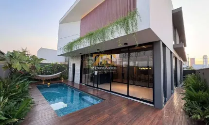 Sobrado Alto Padrão, com 4 suítes, 335 m² - 209 sul (Arso 24) - Condomínio Alphaville 2-Quadra Nobre de Palmas/TO