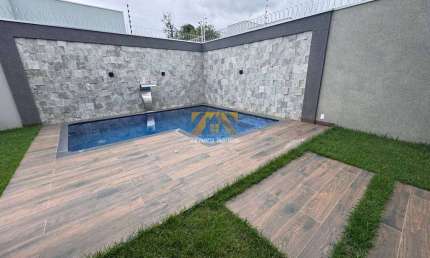 Casa Alto Padrão 3/4, sendo 1 suíte, 186 m² - 505 sul (Arso 52) - Palmas/TO