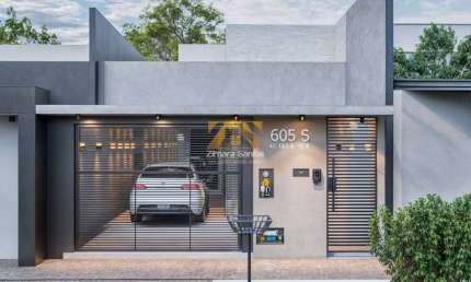 Casa 3/4 com 2 suítes - 124 m² na 605 sul (Arso 62) - Próxima à Clínica Provida - Palmas/TO