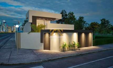 Casa Alto Padrão 3/4, sendo 1 suíte, 165,72 m²- 1003 sul (ARSO 101) - Palmas/TO