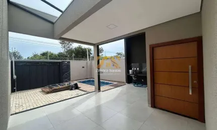 Casa 3/4 com 1 Suíte - 130 m² na 607 sul (ARSO 63) - Próxima à Antiga Pista do Aeroporto - Palmas/TO