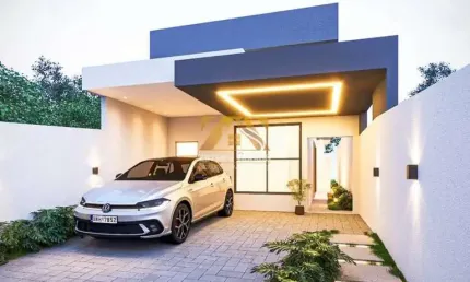 Casa 3/4 com 1 suíte - 120 m² - 505 sul (ARSO 52) - Próxima ao  Hospital Jorge Saade - Palmas/TO
