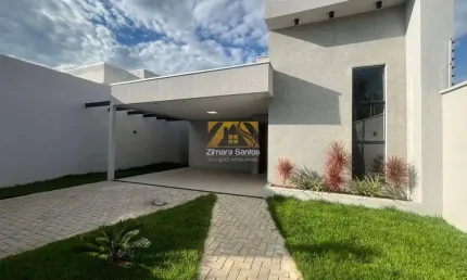 Casa 3/4 com 1 Suíte - 140 m² na 1205 sul (ARSO 122) - Próxima à Unicatólica - Palmas/TO