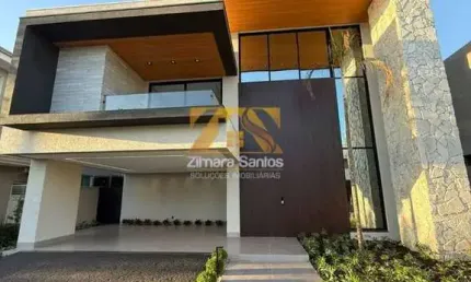 Sobrado alto padrão com 4 suítes - 334 m² - residencial mirante do lago - próximo á ulbra - palmas/to
