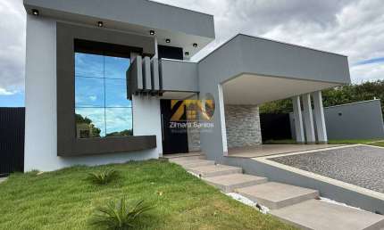 Casa Alto Padrão com 4 suítes plenas, 264 m² - Condomínio Caribe Golf &amp; Spa Palmas/TO