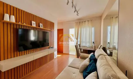 Apartamento com 2/4 - 46 m² - 105 Norte (ARNO 12) - Residencial Palmeira Dourada -Próximo ao Shopping Capim Dourado - Palmas/TO